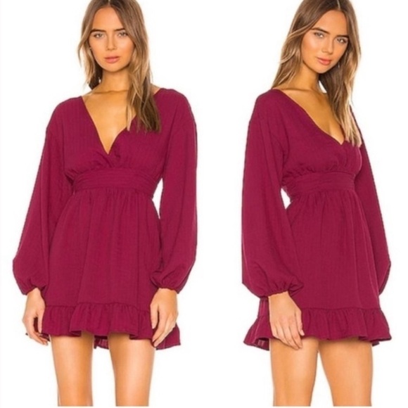 Tularosa Dresses & Skirts - Tularosa Jordan Dress in Magenta Small